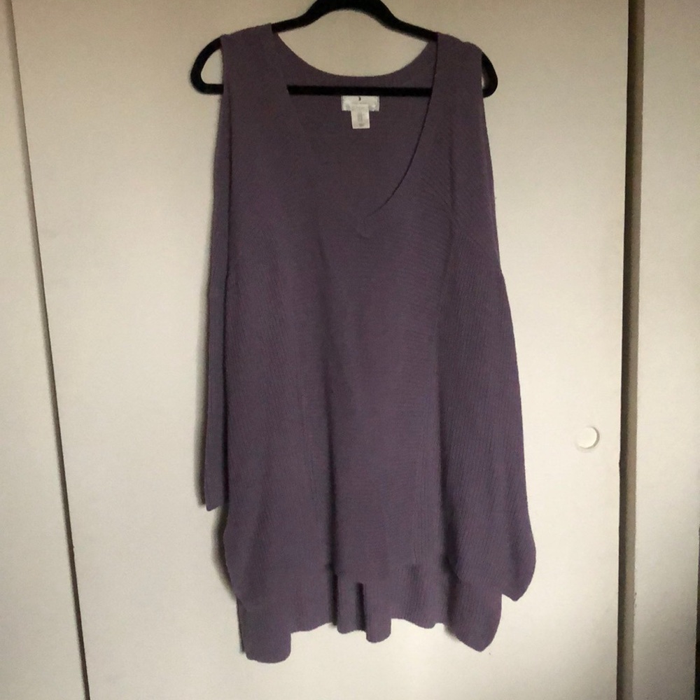 Cold Shoulder Sweater
